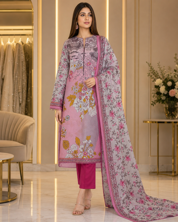 3 Piece Lawn Suit