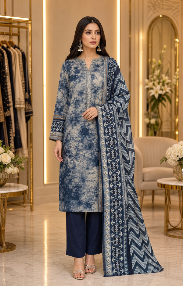 3 Piece Lawn Suit