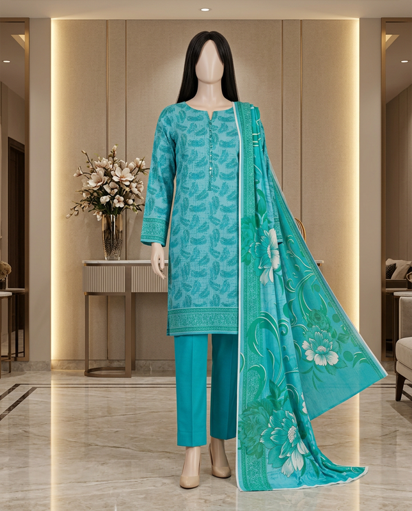 3 Piece Lawn Suit