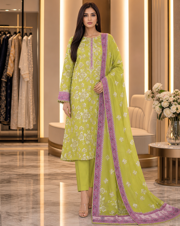 3 Piece Lawn Suit