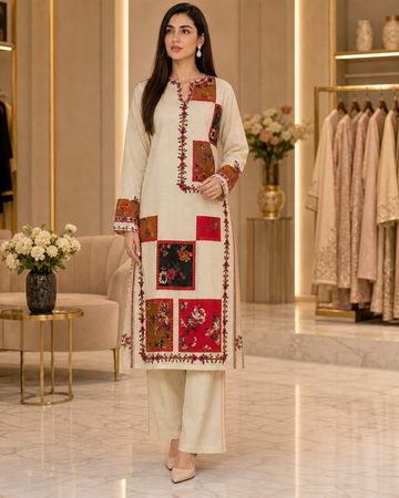 2 Piece Lawn Suit