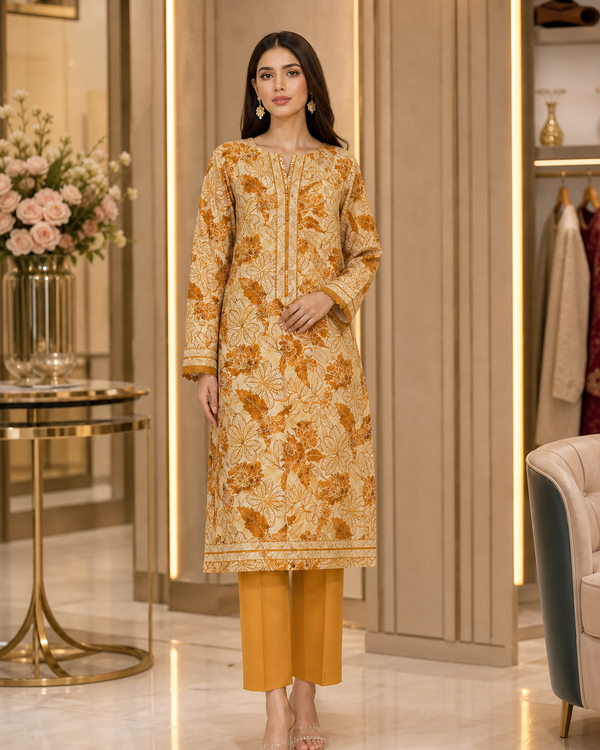 2 Piece Lawn Suit