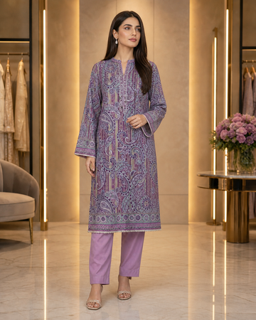 2 Piece Lawn Suit