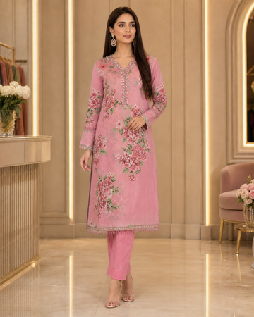 2 Piece Lawn Suit All over