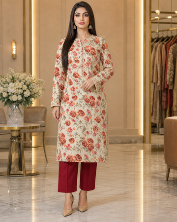 2 Piece Lawn Suit