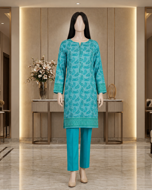 2 Piece Lawn Suit