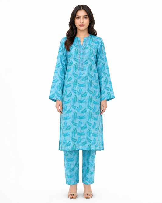 2 Piece Lawn Suit All over