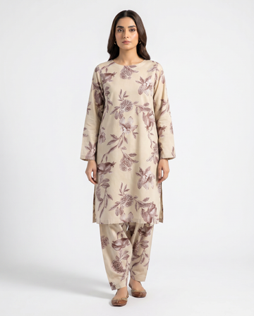 2 Piece Lawn Suit All over