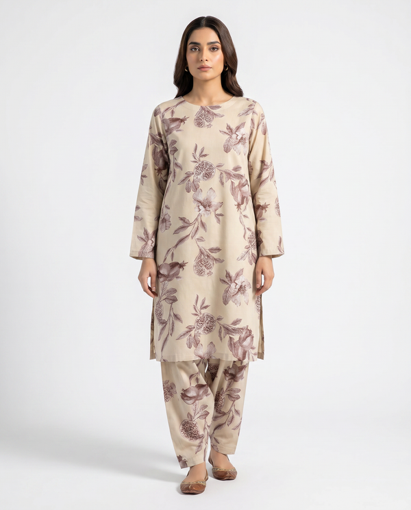 2 Piece Lawn Suit All over