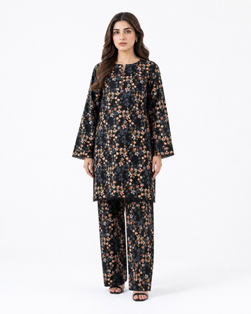 2 Piece Lawn Suit All over