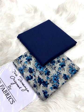 2 Piece Lawn Suit